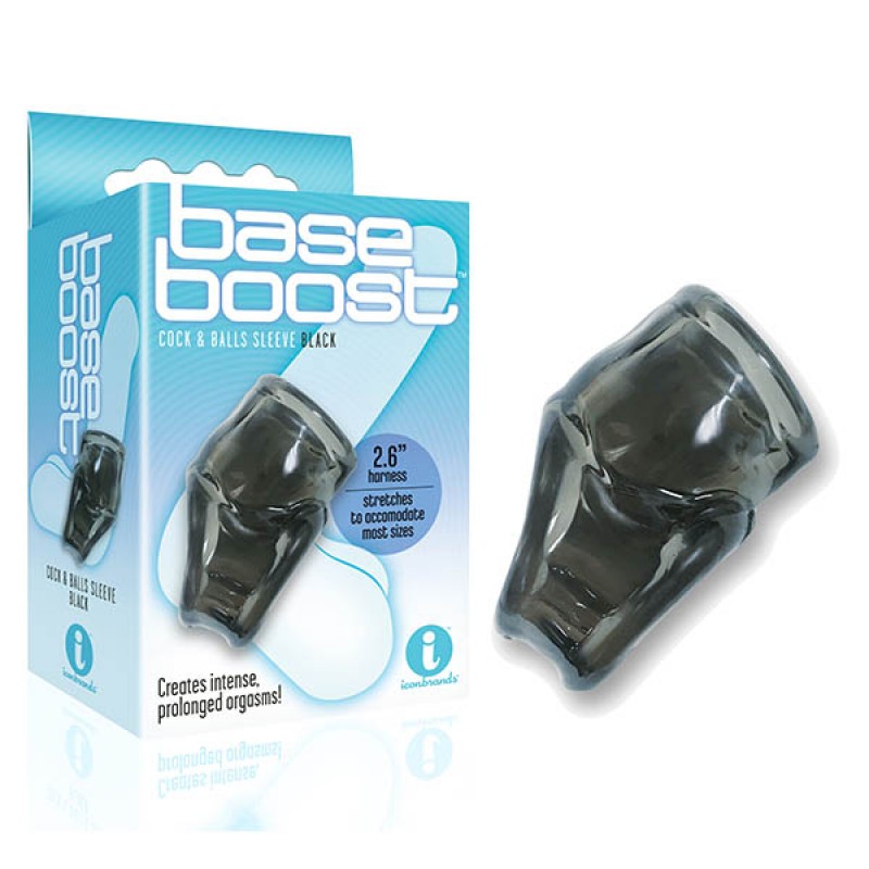 Base Boost Cock & Ball Sleeve - Black